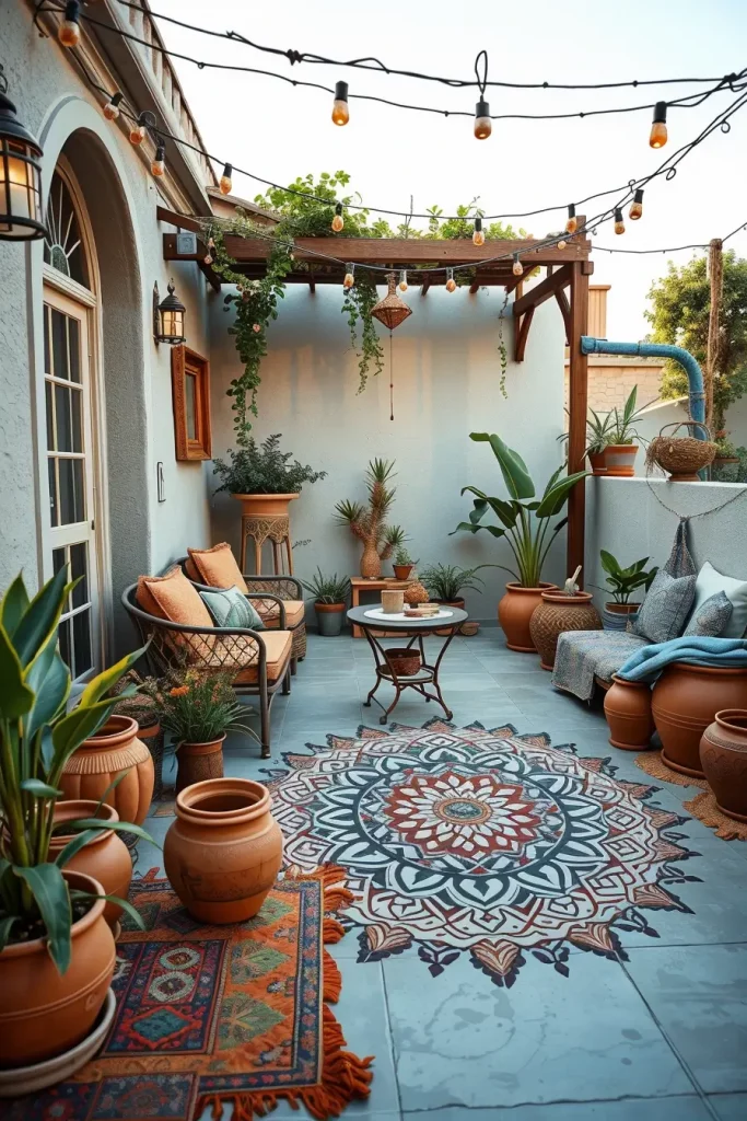 63 Boho Patios: Stylish and Cozy Outdoor Space Ideas