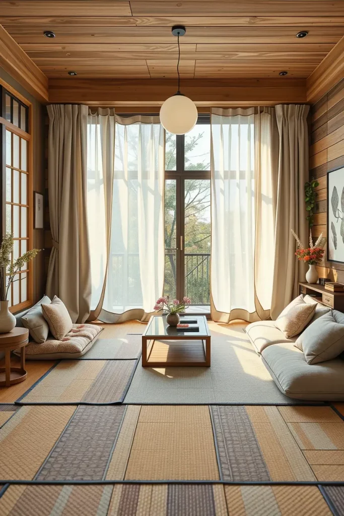 65 Japanese Living Room Design Ideas for a Serene and Stylish Space