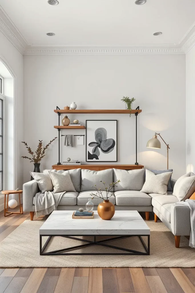 Nordic Nesting: 65 Scandinavian Living Room Ideas That Whisper Peace and Power