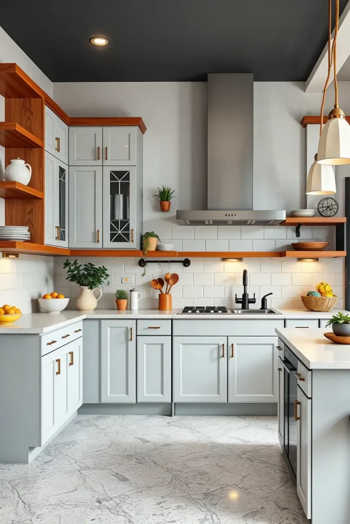 Beyond Neutral: 67 Gray and Wood Kitchen Ideas That Defy Convention