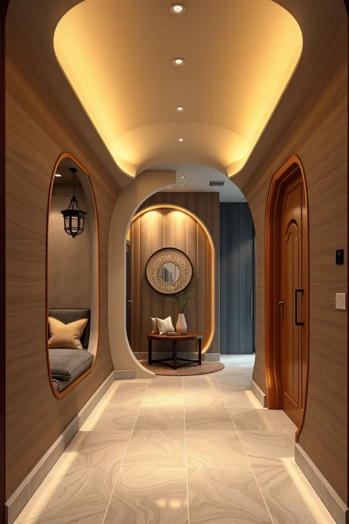 The Art of the Bend: 64 Soft Curves in the Hallway That Quietly Redefine Space
