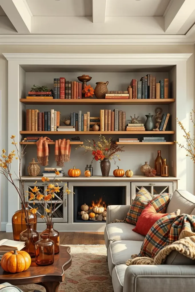 Textural Symphony: 67 Textures Fall Living Room Ideas to Embrace the Season