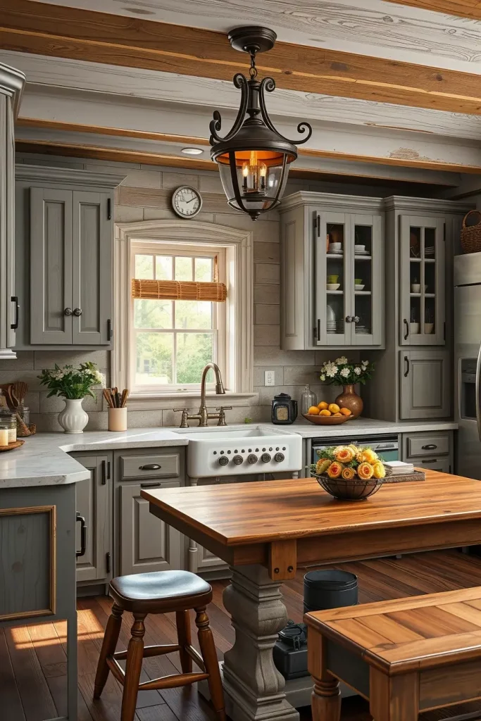 Beyond Neutral: 67 Gray and Wood Kitchen Ideas That Defy Convention