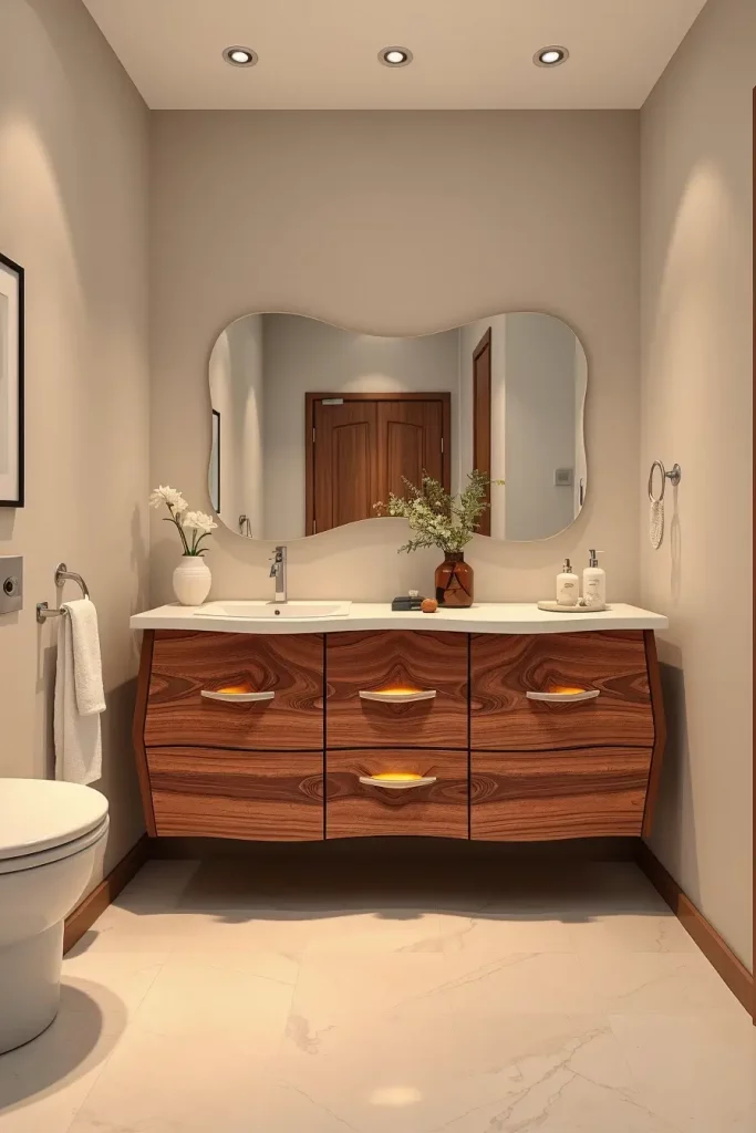 From Angles to Arches: 69 Soft Curves That Redefine Bathroom Elegance