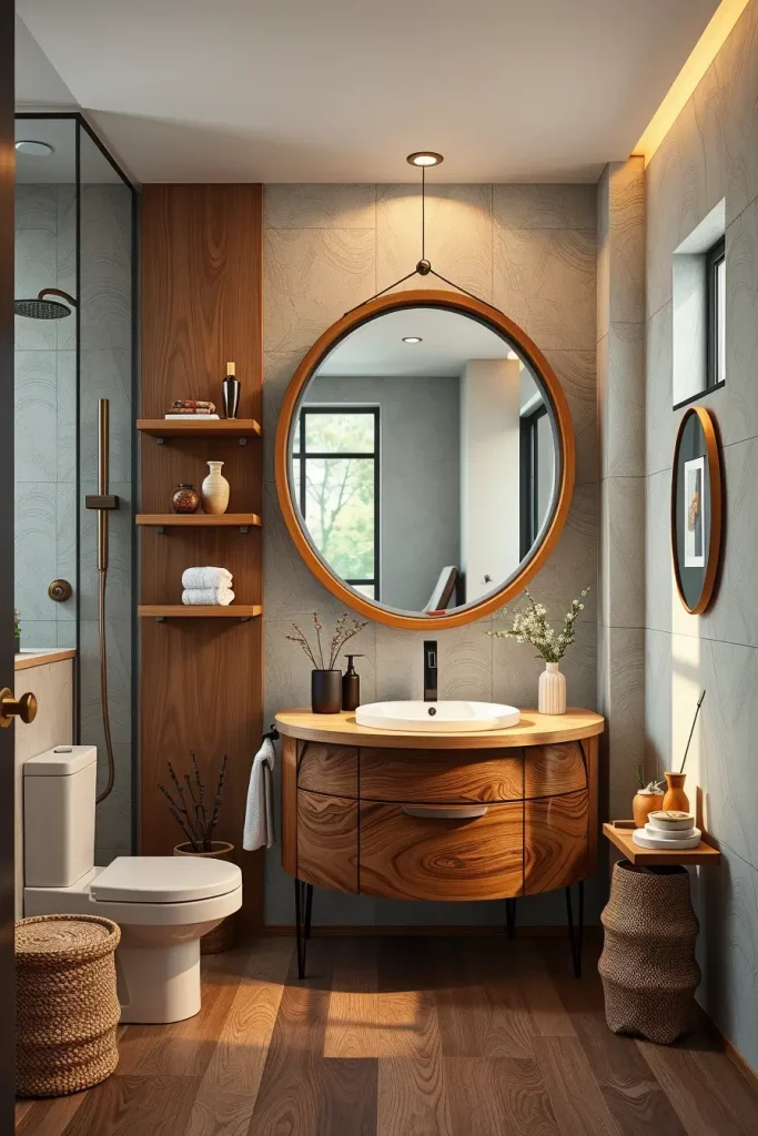 66 Bathroom Furniture Ideas with Soft Lines for a Modern and Elegant Look