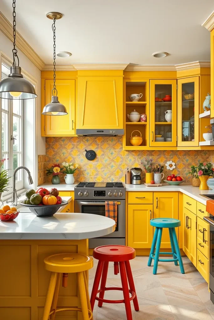 63 Stylish Kitchen Hues to Elevate Your Space with Color and Elegance