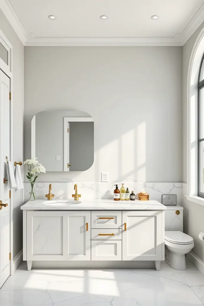 58 Minimalist Small Bathroom Decor Ideas for a Clean and Elegant Look