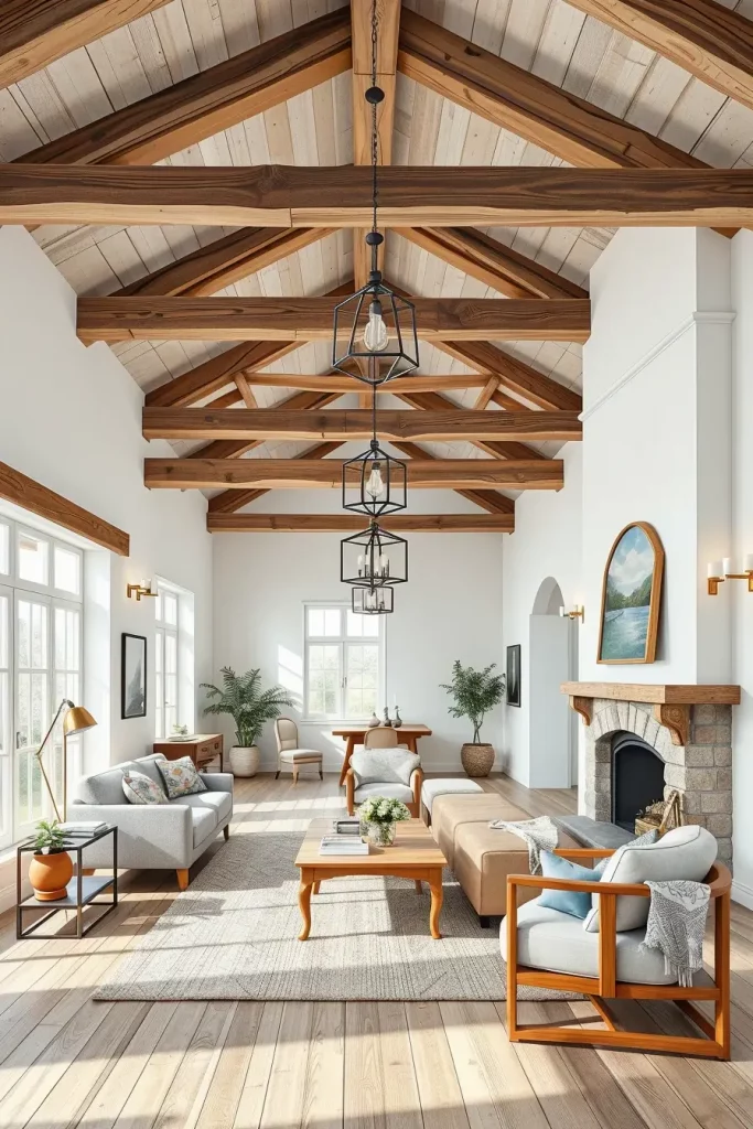 Nordic Nesting: 65 Scandinavian Living Room Ideas That Whisper Peace and Power