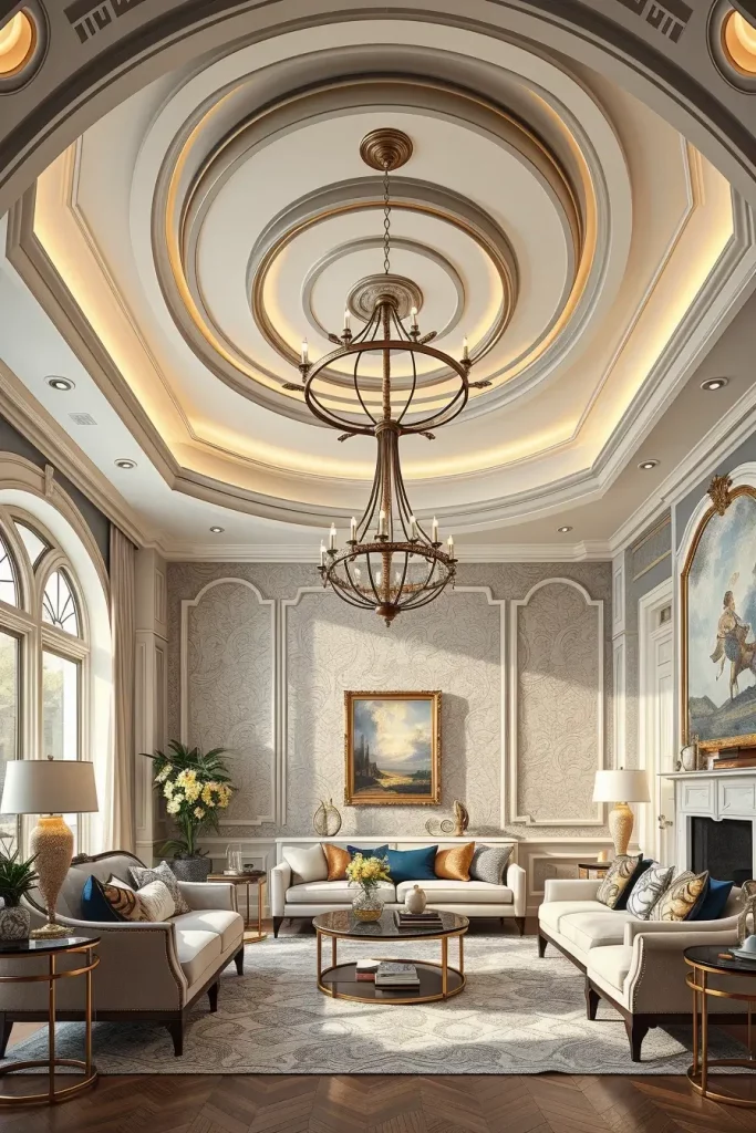 Sculpted Serenity: 68 Soft Curves in the Living Room That Whisper Modern Elegance