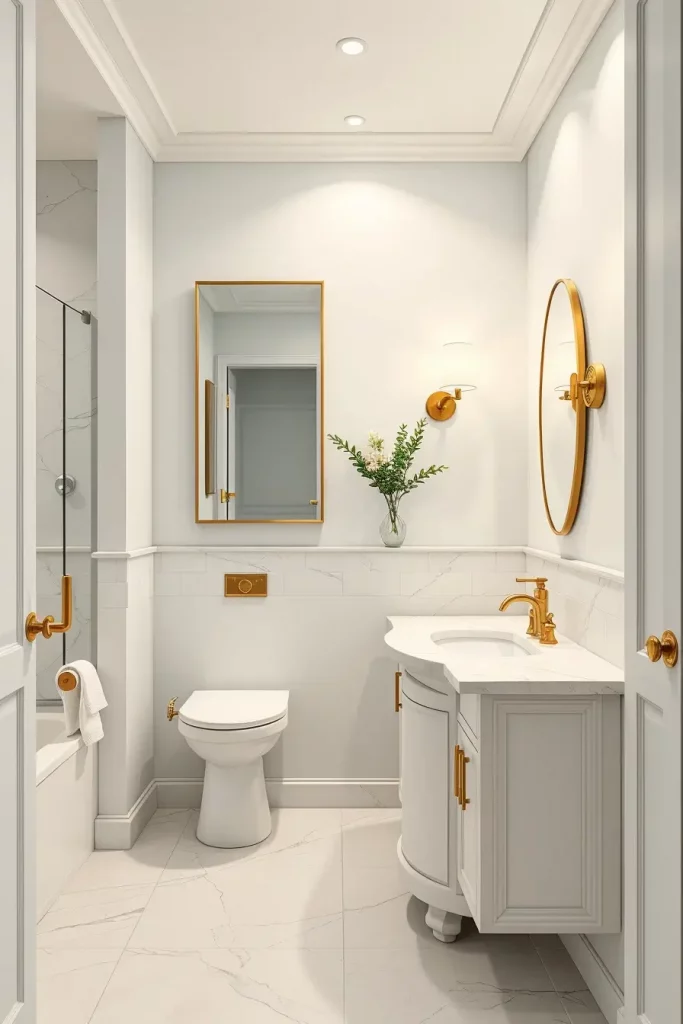 58 Minimalist Small Bathroom Decor Ideas for a Clean and Elegant Look