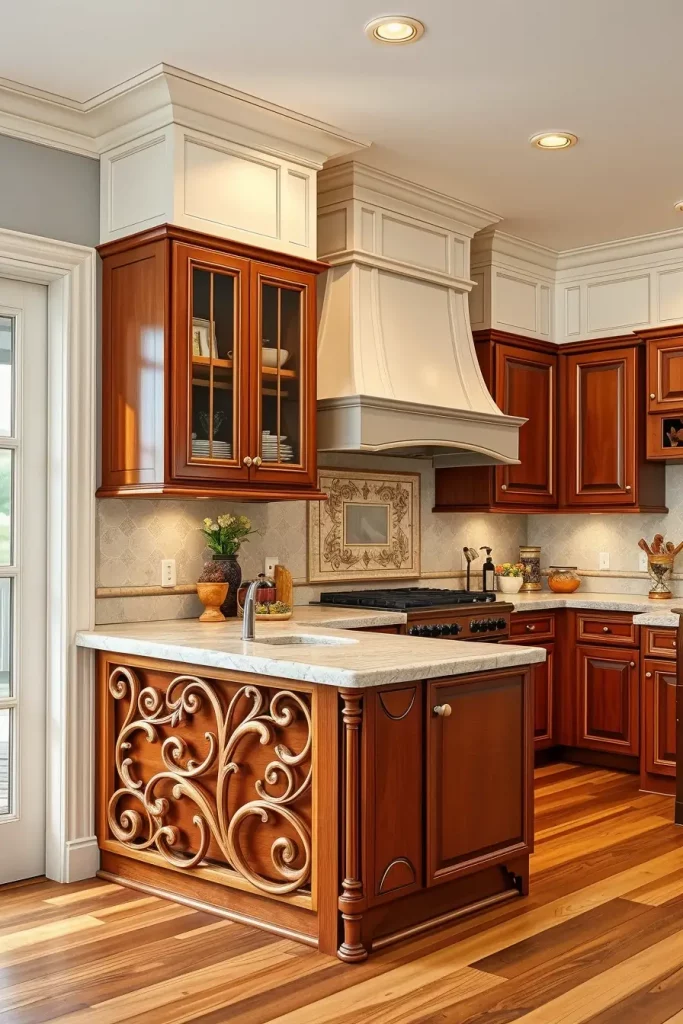 Whittled Wonders: 64 Traditional Kitchen Woodwork Ideas That Stir the Soul