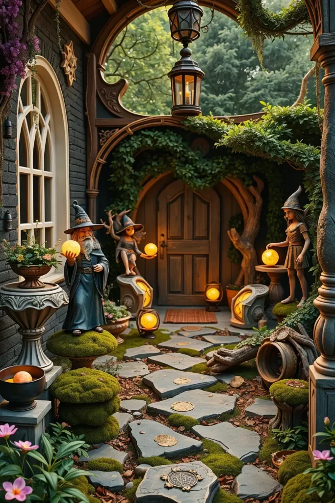 Whimsical Watchers and Porch Protectors: 65 Figurine Ideas That Greet With Style