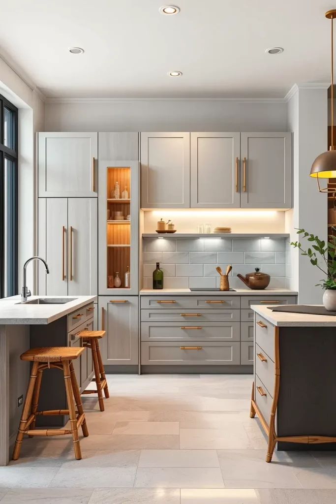 Beyond Neutral: 67 Gray and Wood Kitchen Ideas That Defy Convention
