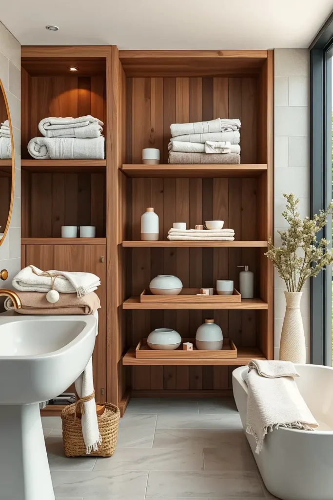 Wabi-Sabi Soaks and Scandinavian Softenings: 64 Unconventional Japandi Bathrooms