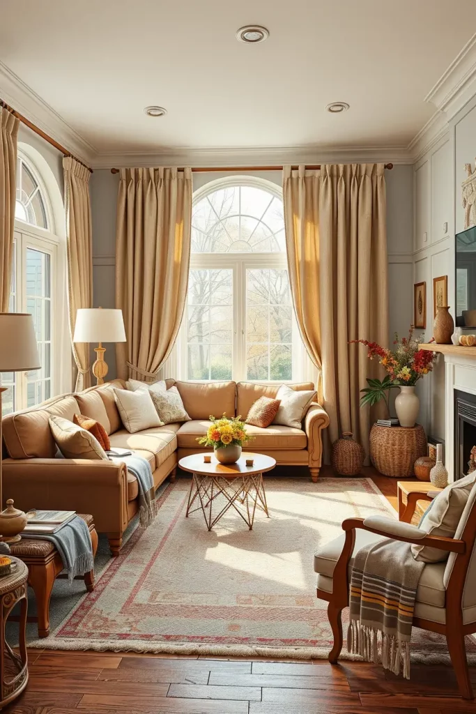 63 Colors of a Cozy Fall Living Room: Unexpected Shades for a Glowing Interior
