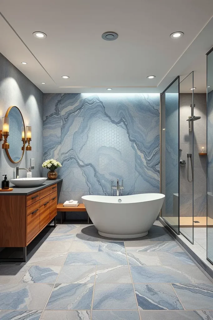 70 Blue Accents in the Bathroom: Stylish Ideas to Refresh Your Space