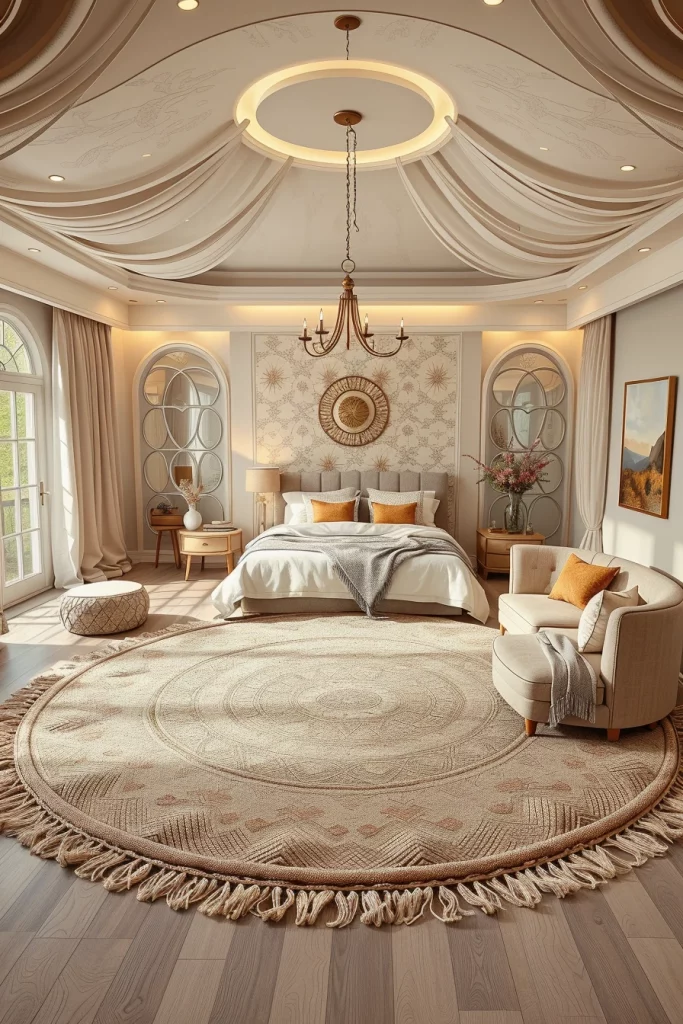 65 Curved Bedroom Furniture Ideas to Transform Your Sleeping Space