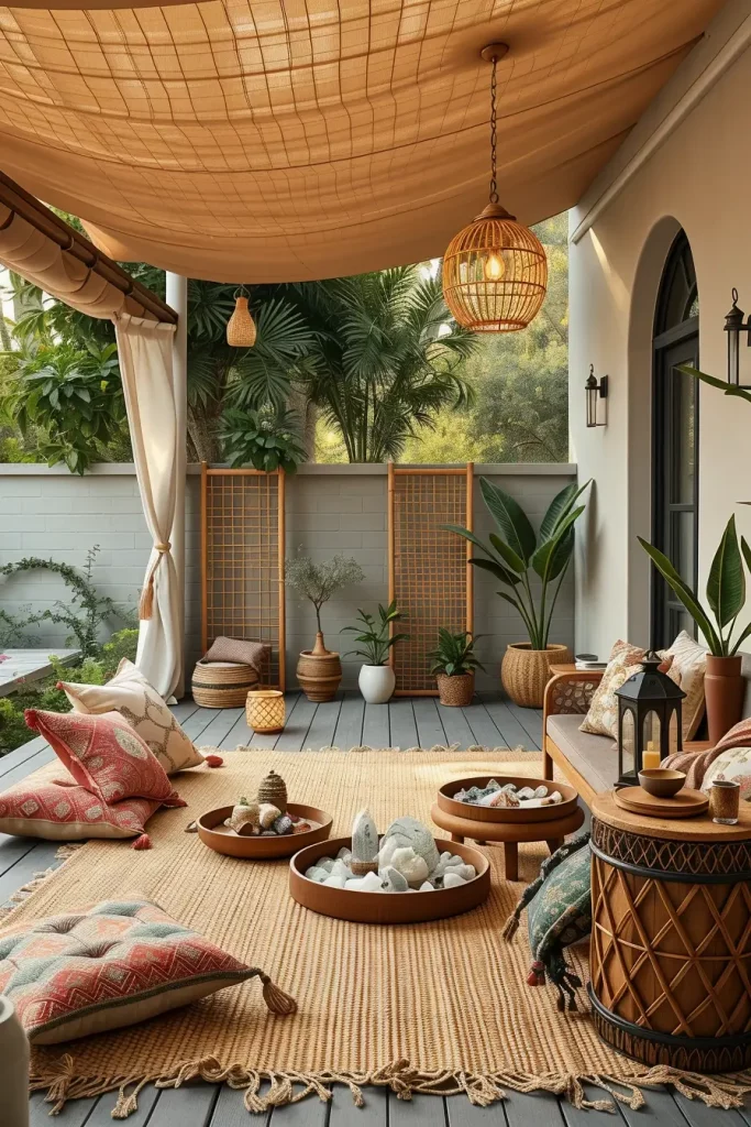 63 Boho Patios: Stylish and Cozy Outdoor Space Ideas