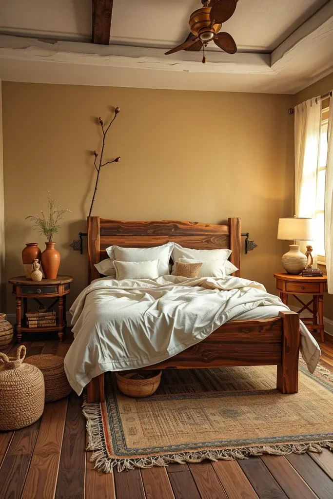 66 Earthy Tones in Bedroom Design for a Naturally Stylish Retreat