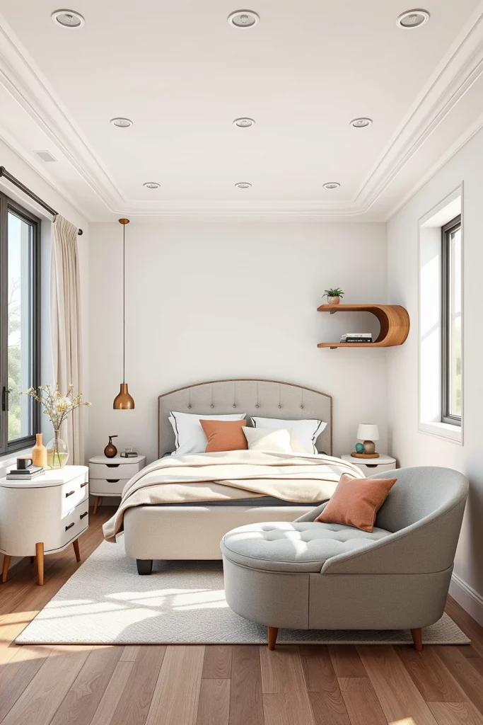 65 Curved Bedroom Furniture Ideas to Transform Your Sleeping Space
