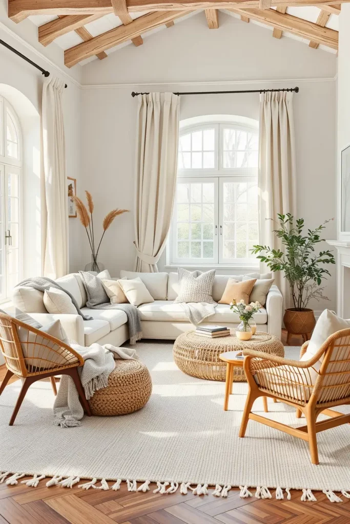 Nordic Nesting: 65 Scandinavian Living Room Ideas That Whisper Peace and Power