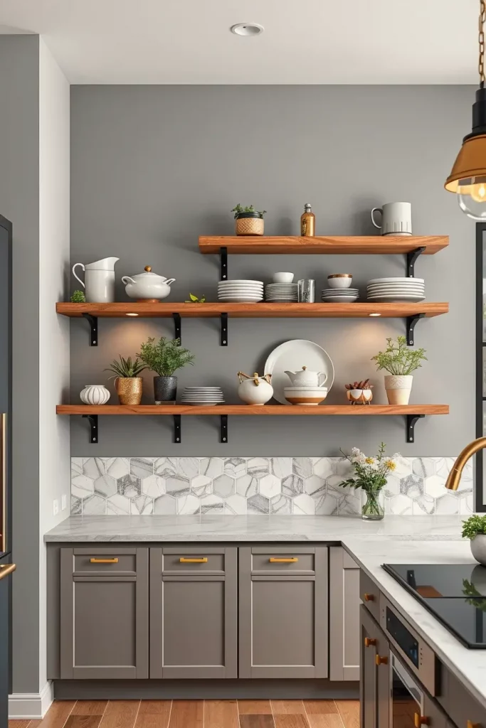 Beyond Neutral: 67 Gray and Wood Kitchen Ideas That Defy Convention