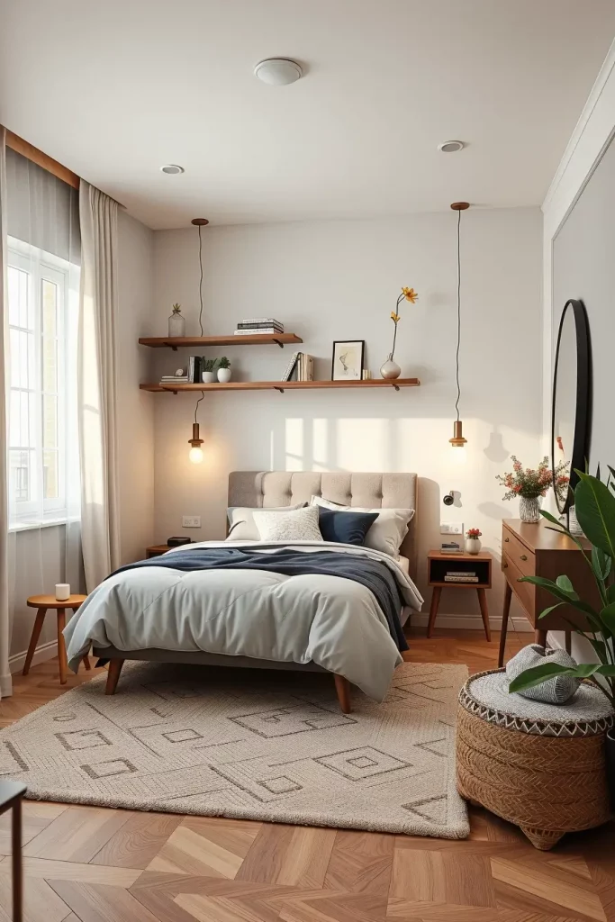 The Puzzle of Comfort: 58 Ingenious Small Bedroom Layouts You Haven’t Seen