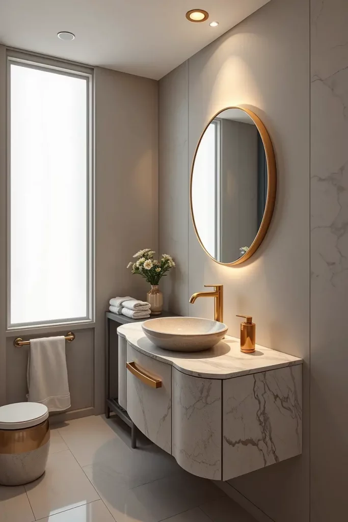 From Angles to Arches: 69 Soft Curves That Redefine Bathroom Elegance