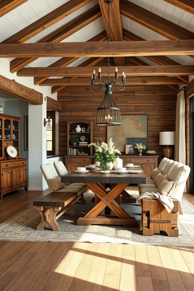 66 Farmhouse Dining Rooms That Blend Rustic Charm and Modern Comfort