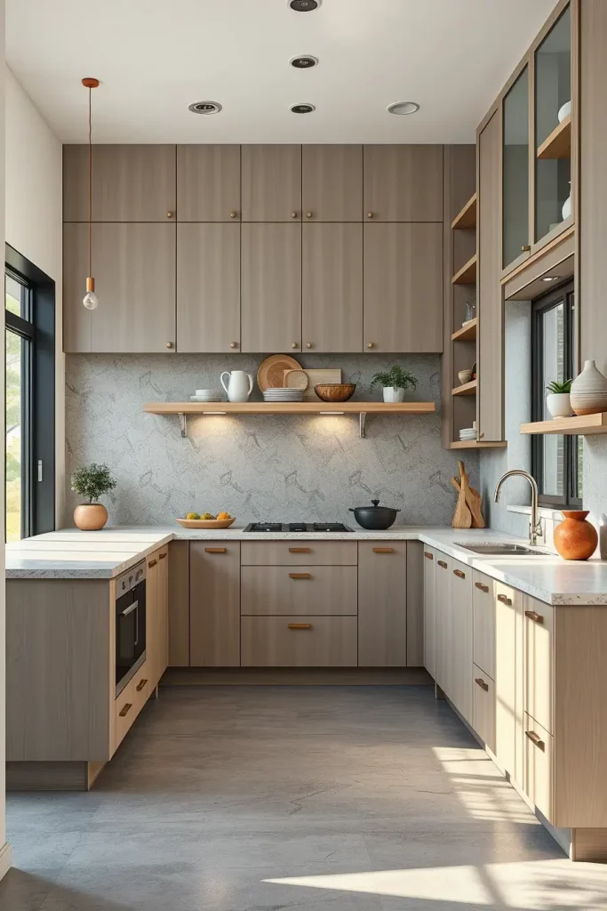 Beyond Neutral: 67 Gray and Wood Kitchen Ideas That Defy Convention