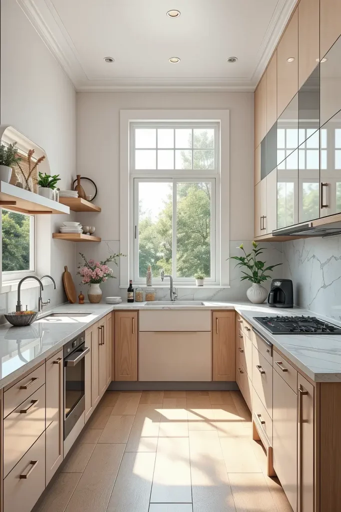 Kitchen Geometry: 67 Unexpected Layouts That Redefine Small-Space Living