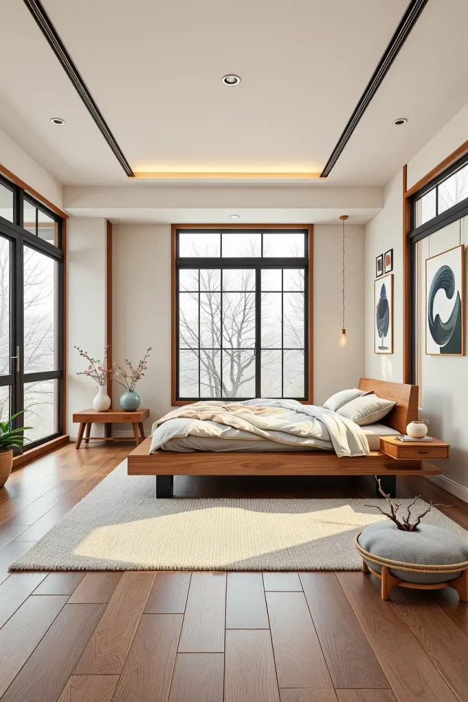 62 Unique Japandi-Style Bedroom Ideas for a Calm and Minimalist Space