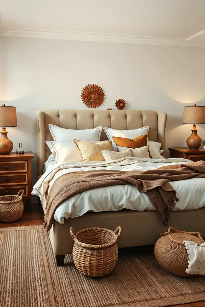 66 Earthy Tones in Bedroom Design for a Naturally Stylish Retreat