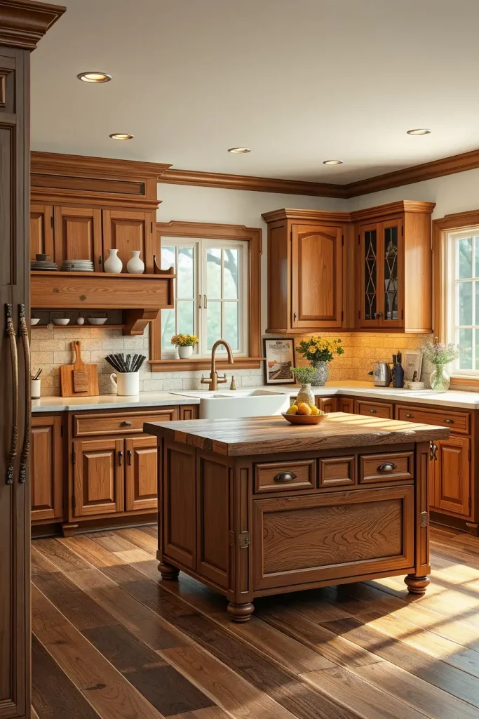 Whittled Wonders: 64 Traditional Kitchen Woodwork Ideas That Stir the Soul