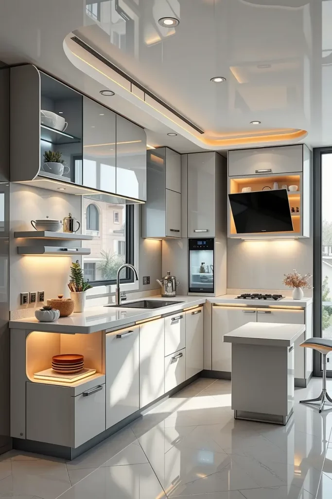 Kitchen Geometry: 67 Unexpected Layouts That Redefine Small-Space Living