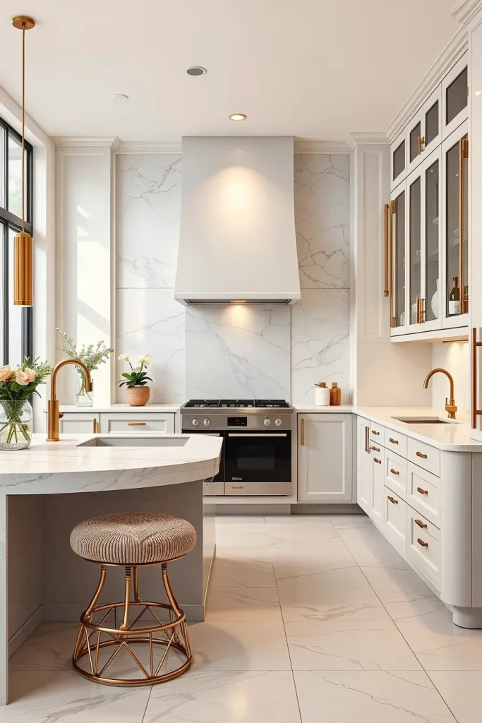 Whispers of Elegance: 67 Soft Curves in the Kitchen That Transform Every Space