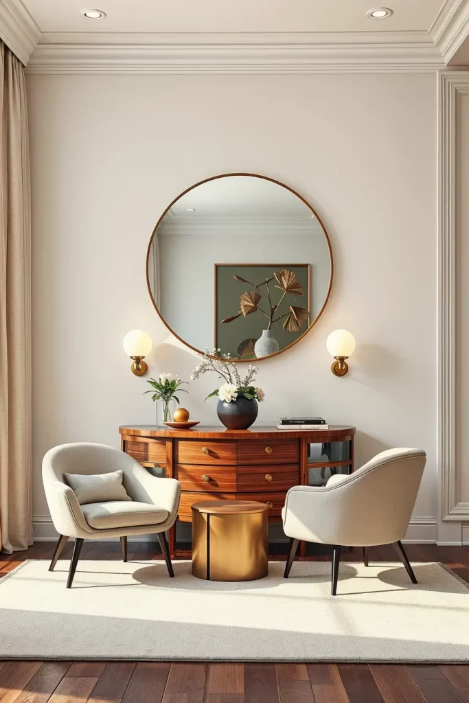 66 Corner-Free Furniture Ideas for Bedrooms and Living Rooms
