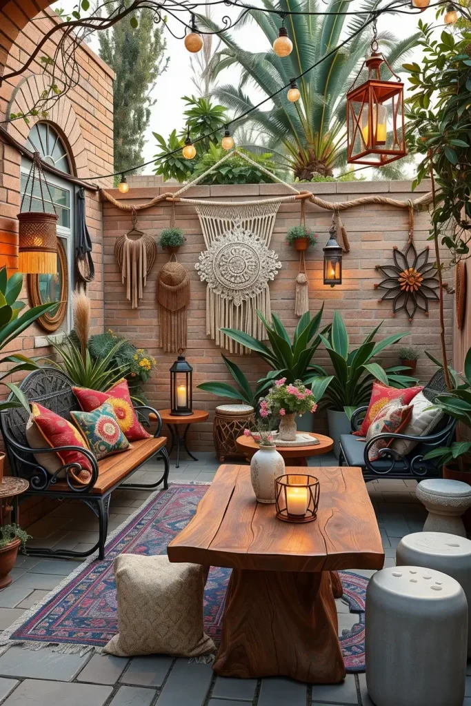 63 Boho Patios: Stylish and Cozy Outdoor Space Ideas