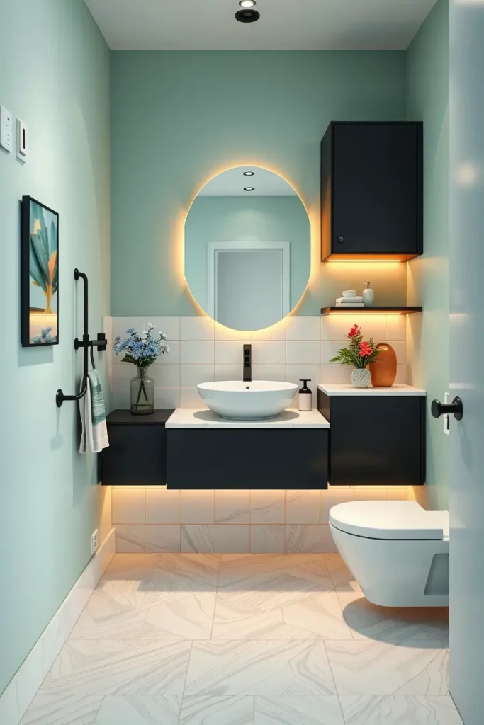 58 Minimalist Small Bathroom Decor Ideas for a Clean and Elegant Look