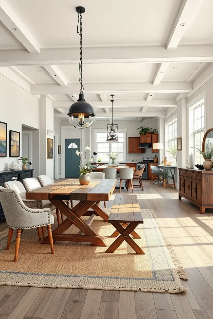 66 Farmhouse Dining Rooms That Blend Rustic Charm and Modern Comfort