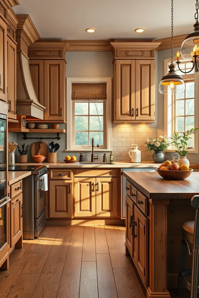 Whittled Wonders: 64 Traditional Kitchen Woodwork Ideas That Stir the Soul