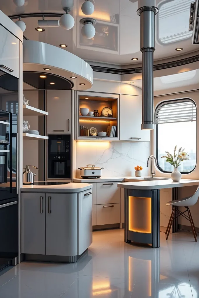 Kitchen Geometry: 67 Unexpected Layouts That Redefine Small-Space Living