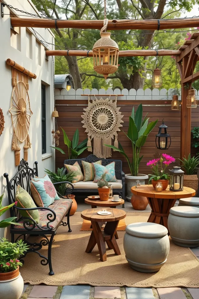 63 Boho Patios: Stylish and Cozy Outdoor Space Ideas