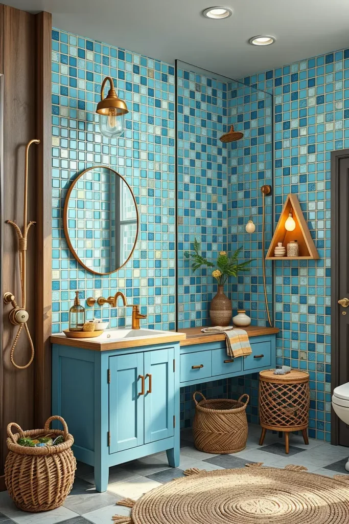 70 Blue Accents in the Bathroom: Stylish Ideas to Refresh Your Space