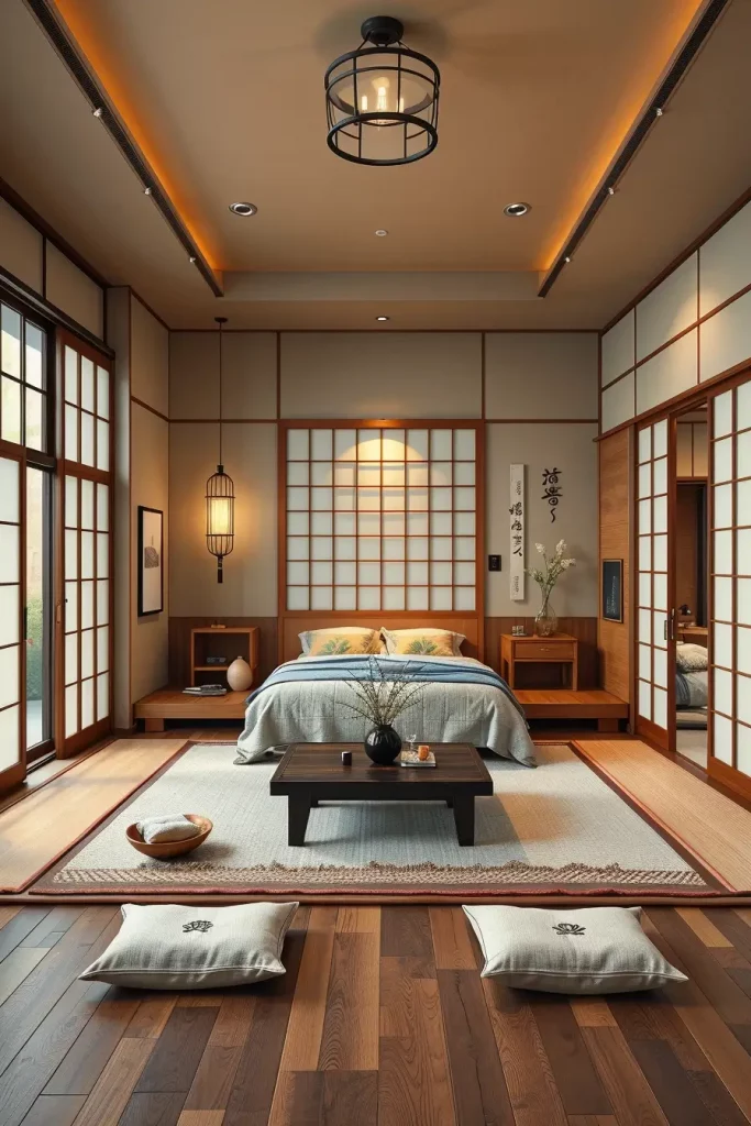 63 Japanese Bedroom Design Ideas for a Peaceful and Minimalist Retreat