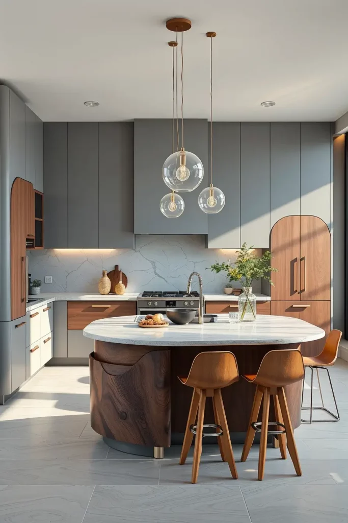 Beyond Neutral: 67 Gray and Wood Kitchen Ideas That Defy Convention