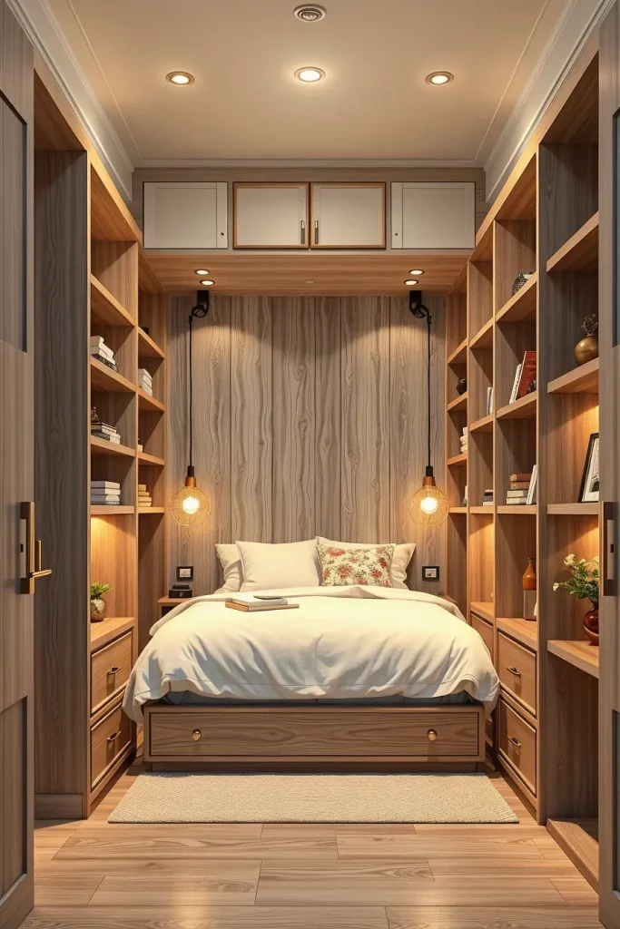 The Puzzle of Comfort: 58 Ingenious Small Bedroom Layouts You Haven’t Seen