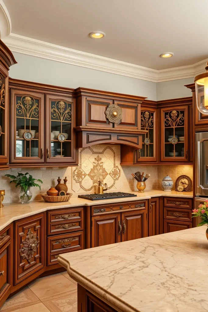 61 Carved Wood Kitchen Cabinets Ideas to Add Character and Elegance