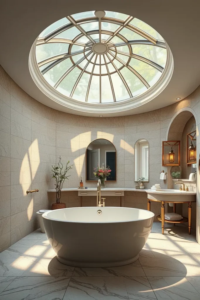 From Angles to Arches: 69 Soft Curves That Redefine Bathroom Elegance