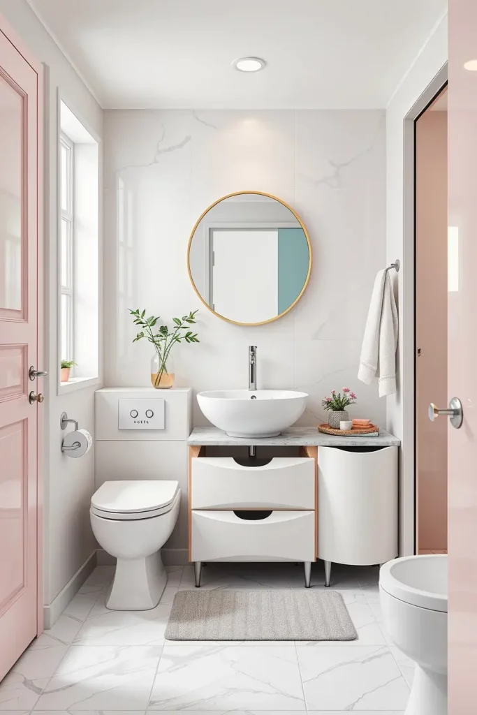 66 Bathroom Furniture Ideas with Soft Lines for a Modern and Elegant Look